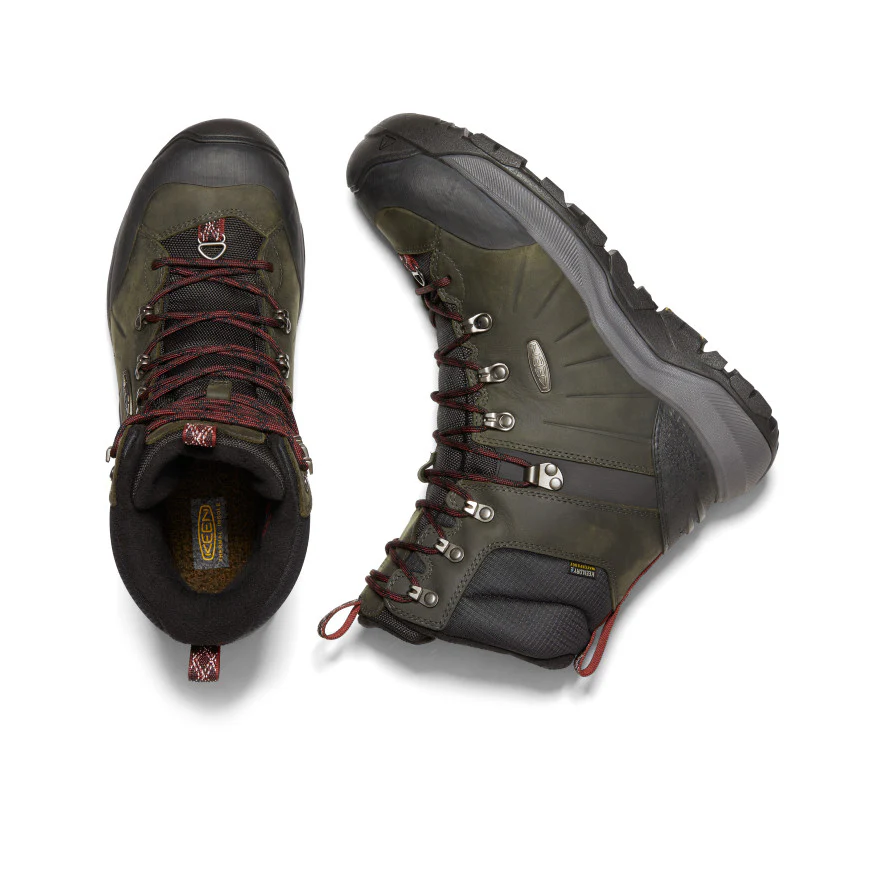 Men's Revel IV High Polar Waterproof Boot | Magnet/Red Carpet - Image 5