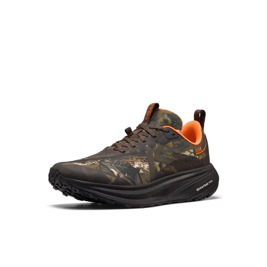 Men's Roam Trail Running Shoe | Camo/Safety Orange - Image 3