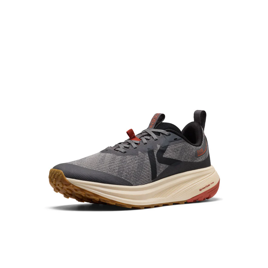 Men's Roam Trail Running Shoe | Magnet/Burnt Brick - Image 2
