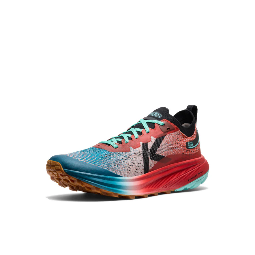 Men's Seek Trail Running Shoe | Grenadine/Ocean Depths - Image 3