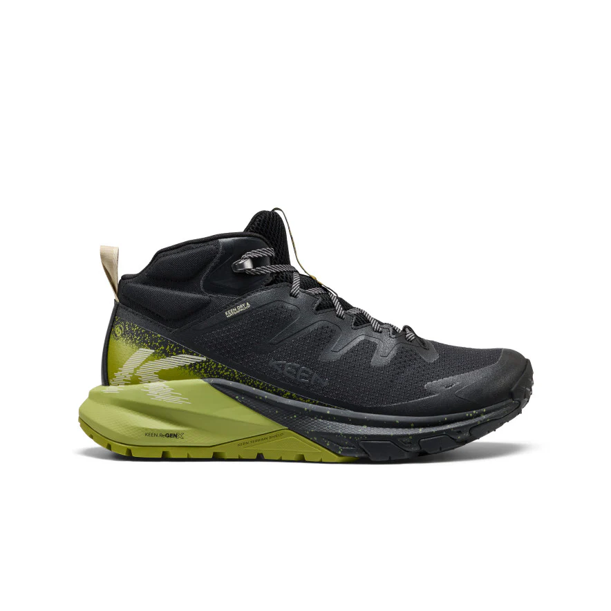 Men's Targhee Apex Waterproof Hiking Boot  |  Black/Golden Cypress