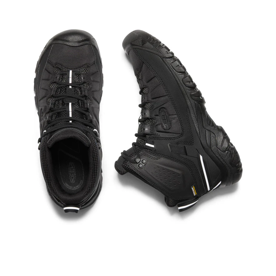 Men's Targhee EXP Waterproof Hiking Boot  |  Black/Black - Image 5
