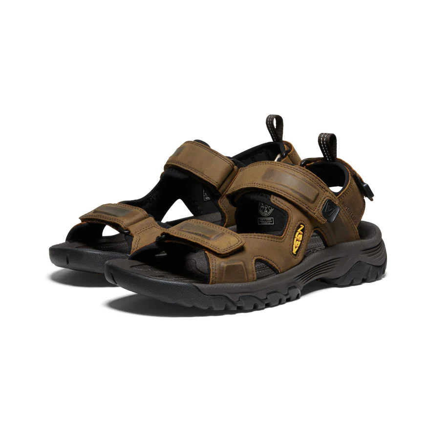 Men's Targhee III Open Toe Sandal  |  Bison/Mulch - Image 2