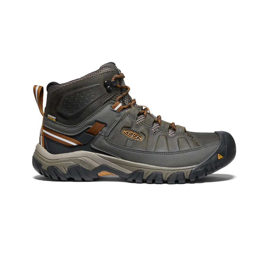 Men's Targhee III Waterproof Mid | Black Olive/Golden Brown