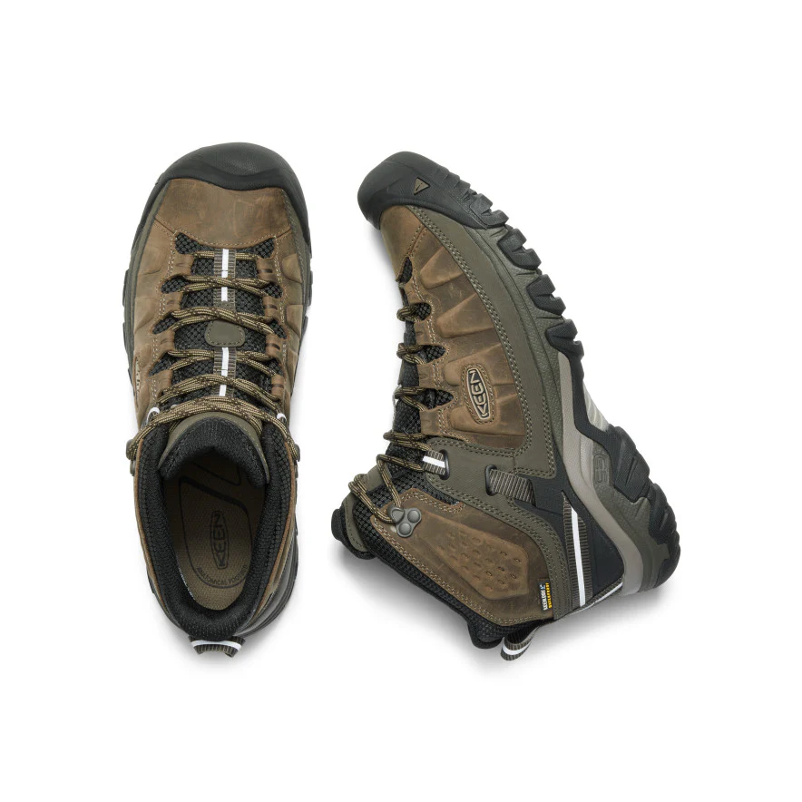 Men's Targhee III Waterproof Mid | Bungee Cord/Black - Image 5