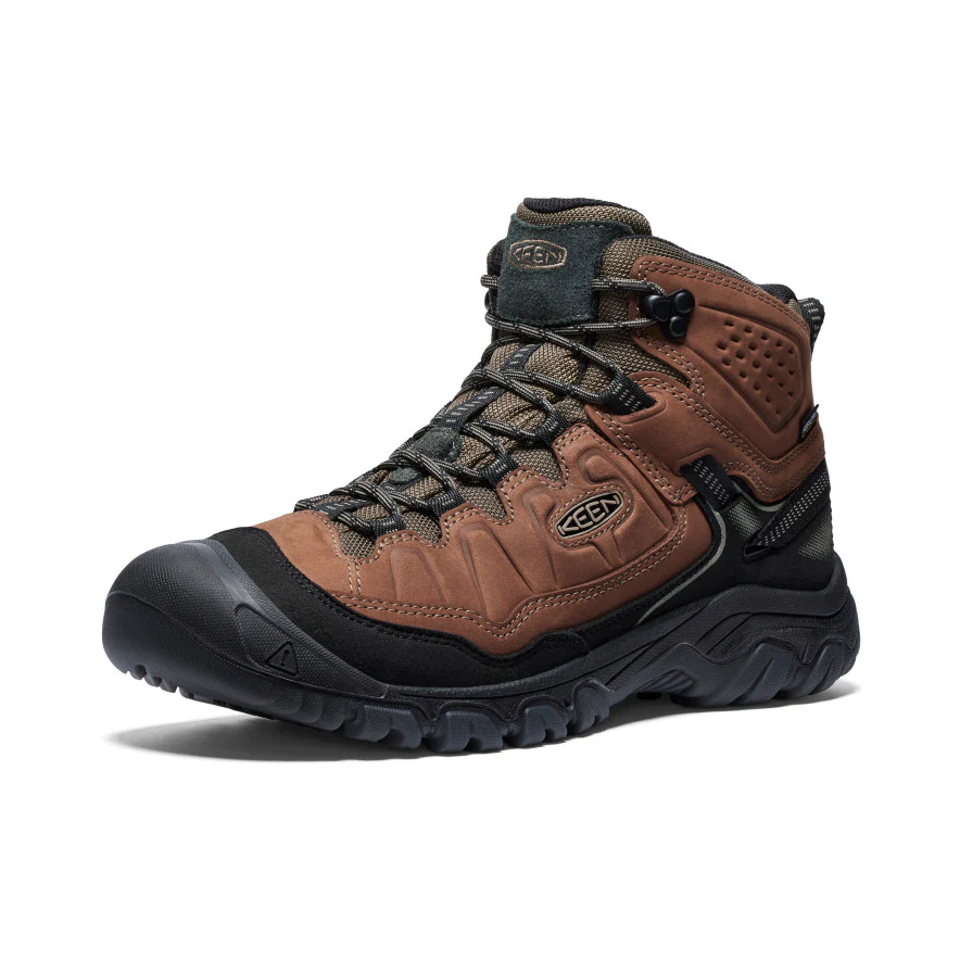 Men's Targhee IV Waterproof Hiking Boot  |  Bison/Black - Image 12