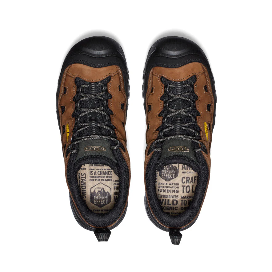 Men's Targhee IV Vented Hiking Shoe  |  Bison/Golden Yellow - Image 7