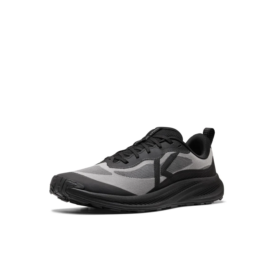 Men's Wander Trail Running Shoe  |  Black/Magnet - Image 3