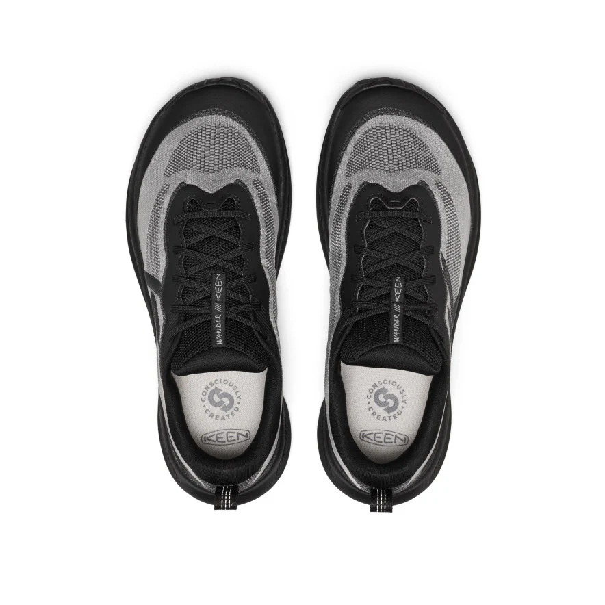 Men's Wander Trail Running Shoe  |  Black/Magnet - Image 5