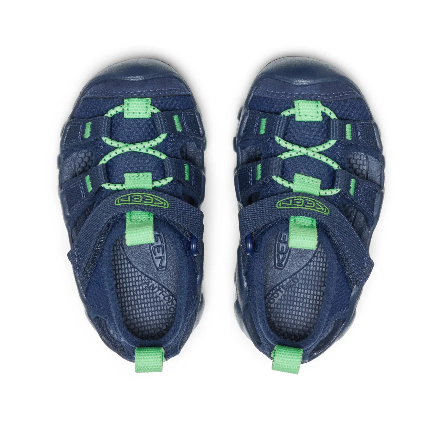 Toddlers' Hyperport H2 Sandal | Naval Academy/Vibrant Green - Image 4