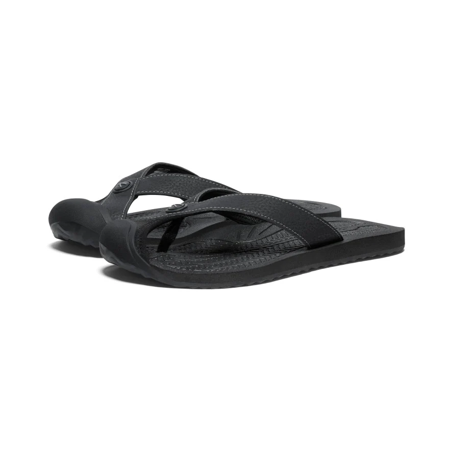 Women's Barbados Flip-Flop | Black/Steel Grey - Image 2