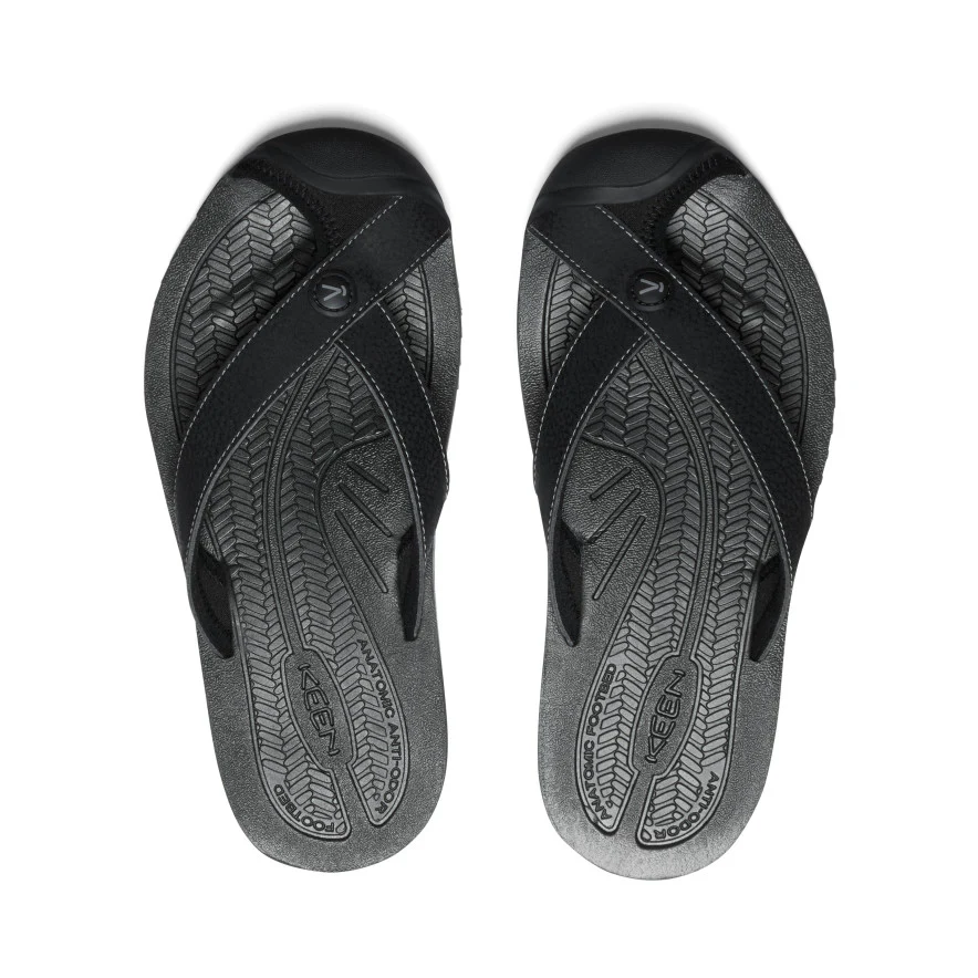 Women's Barbados Flip-Flop | Black/Steel Grey - Image 4