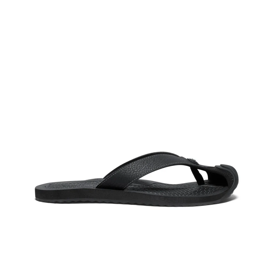Women's Barbados Flip-Flop | Black/Steel Grey - Image 7