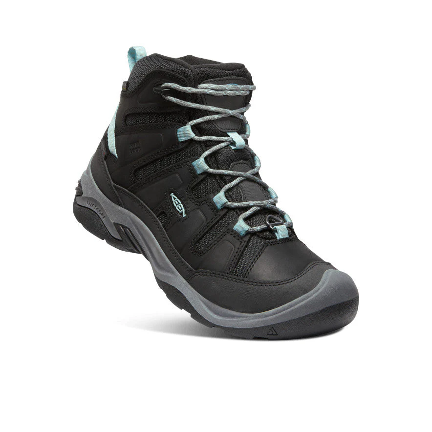 Women's Circadia Polar Waterproof Boot  |  Black/Cloud Blue - Image 3