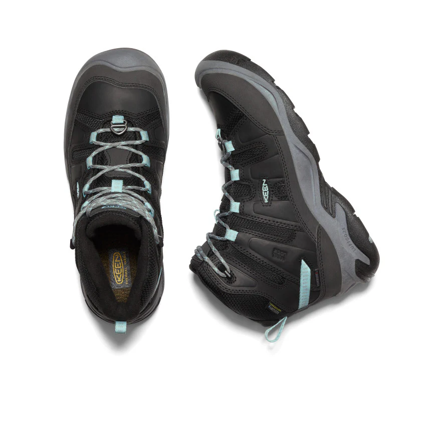 Women's Circadia Polar Waterproof Boot  |  Black/Cloud Blue - Image 5