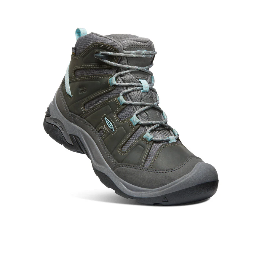 Women's Circadia Waterproof Boot Wide | Steel Grey/Cloud Blue - Image 3