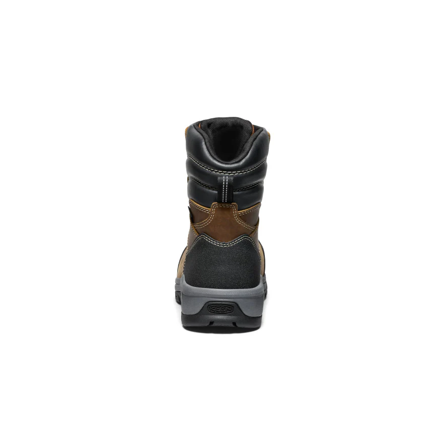 Women's CSA Evanston 8" Waterproof Boot (Carbon-Fiber Toe)  |  Bison/Black - Image 5
