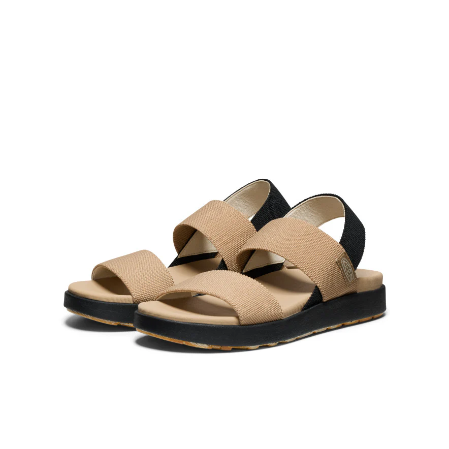 Women's Elle Backstrap Sandal  |  Cornstalk/Black - Image 2