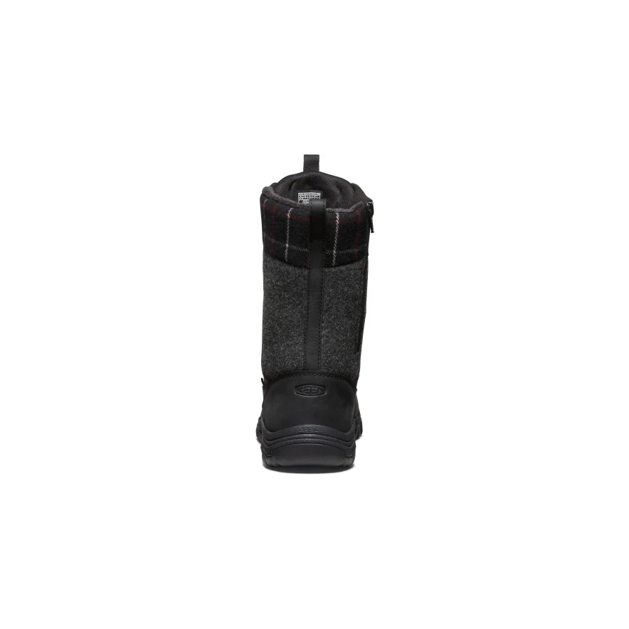 Women's Greta Tall Waterproof Boot  |  Black/Black Plaid - Image 5