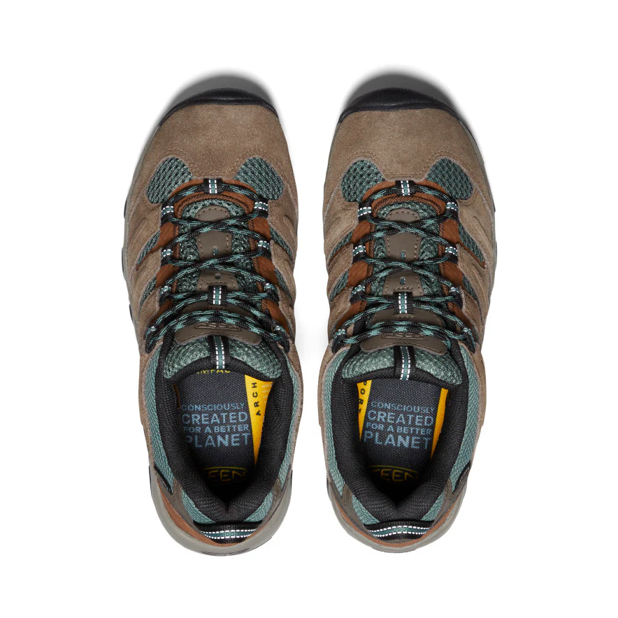 Women's Headout Waterproof Hiking Shoe | Shitake/Dark Forest - Image 4