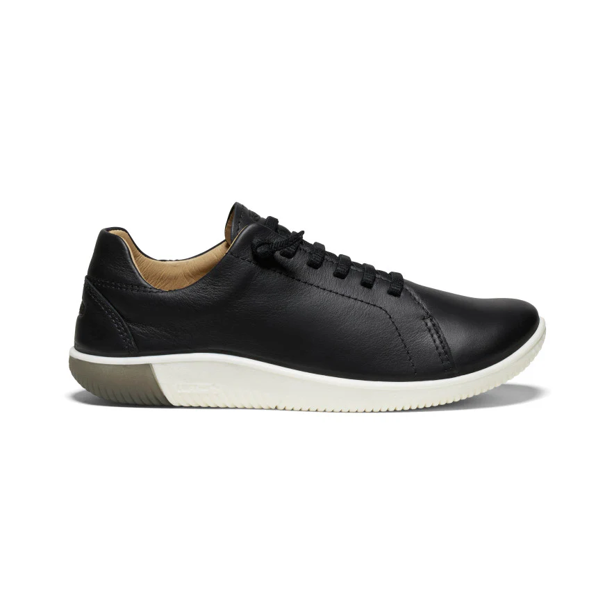 Women's KNX Leather Sneaker | Black/Star White