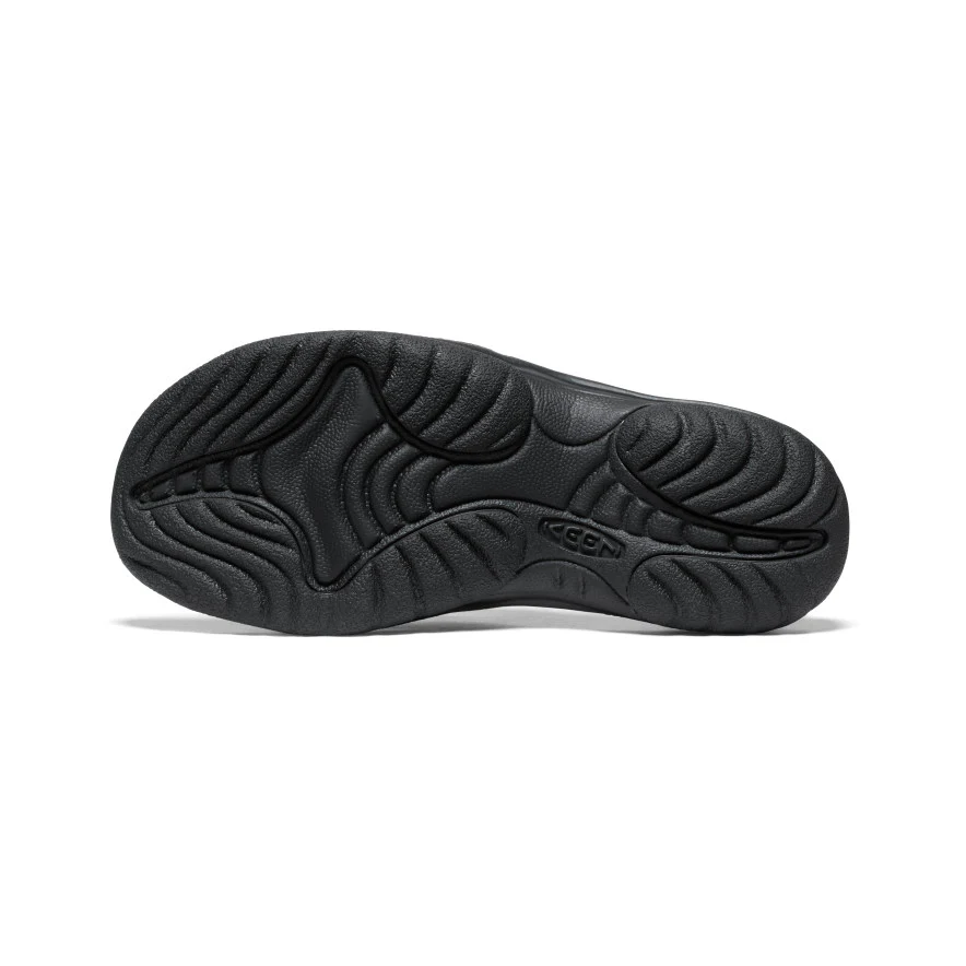 Women's Kona Leather Flip-Flop  |  Black/Vapor - Image 6
