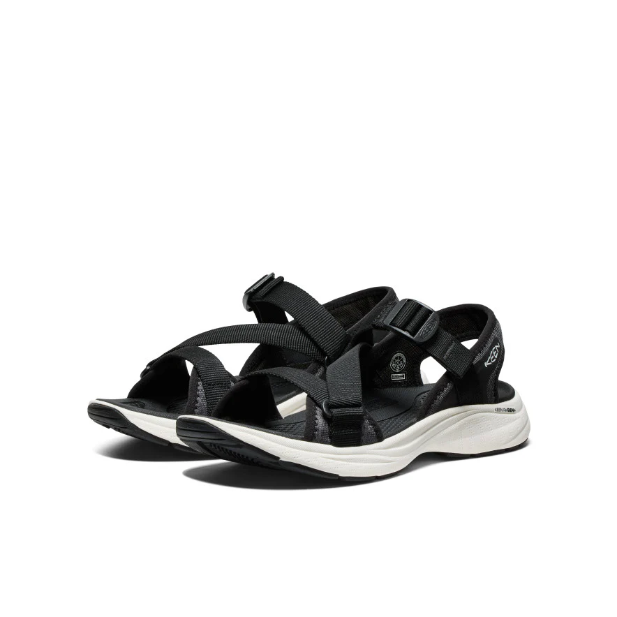 Women's Leiki Open-Toe Sandal  |  Black/Star White - Image 3