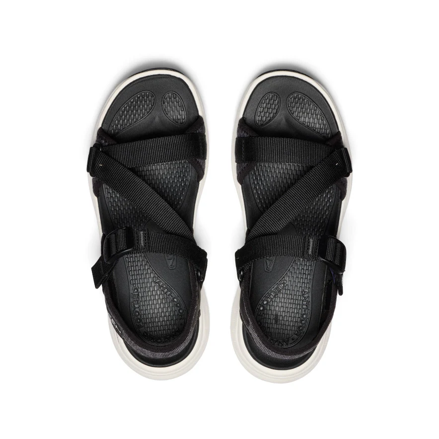 Women's Leiki Open-Toe Sandal  |  Black/Star White - Image 6