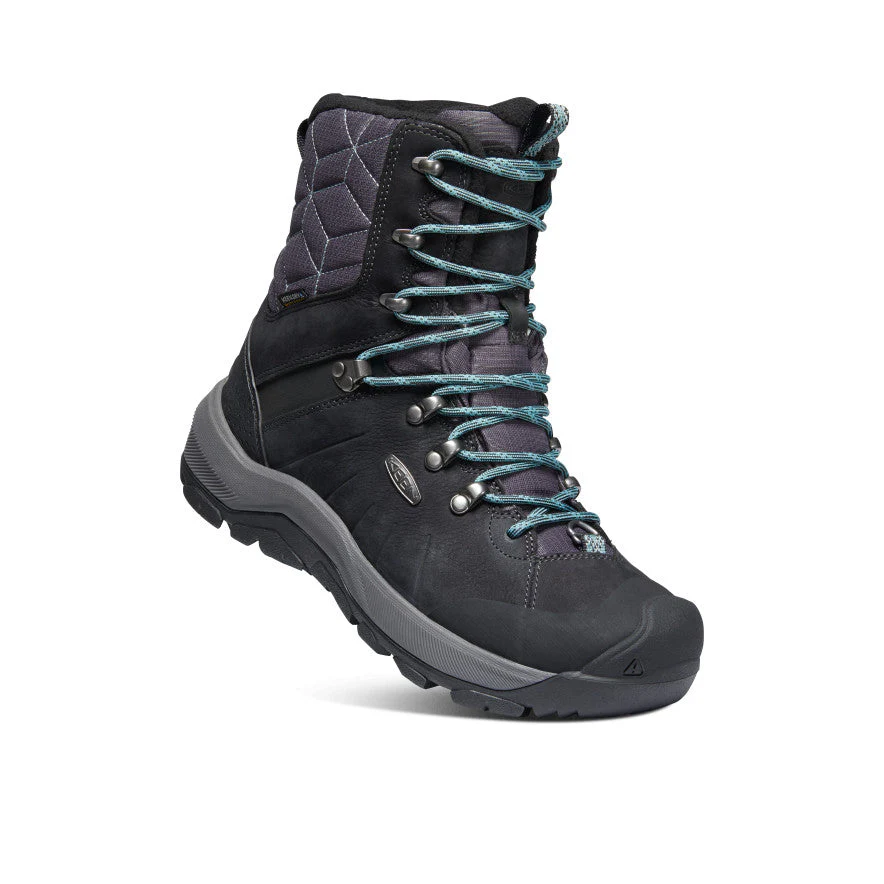Women's Revel IV High Polar Waterproof Boot  |  Black/North Atlantic - Image 3