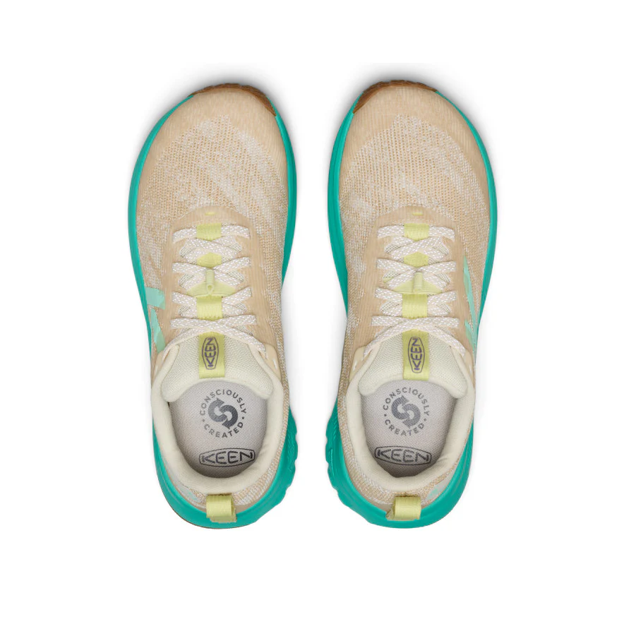 Women's Roam Trail Running Shoe  |  Birch/Cabbage - Image 5