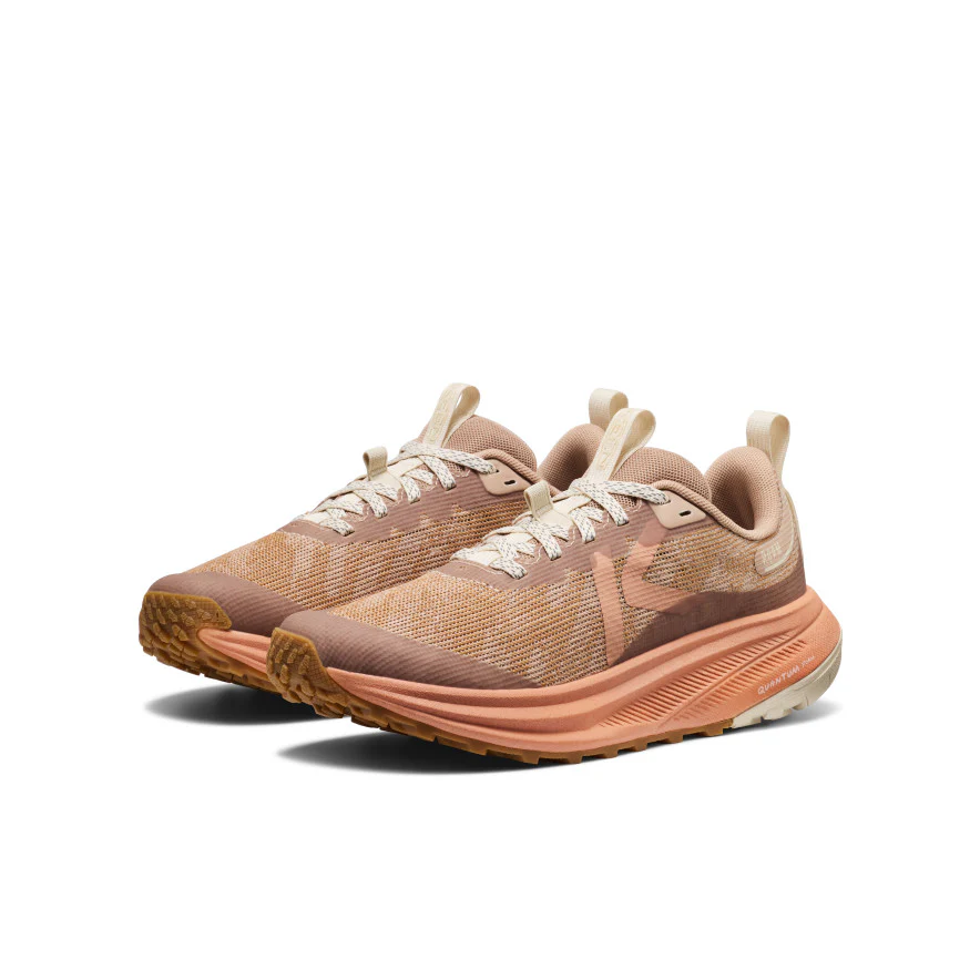 Women's Roam Trail Running Shoe  |  Warm Taupe/Cork - Image 3