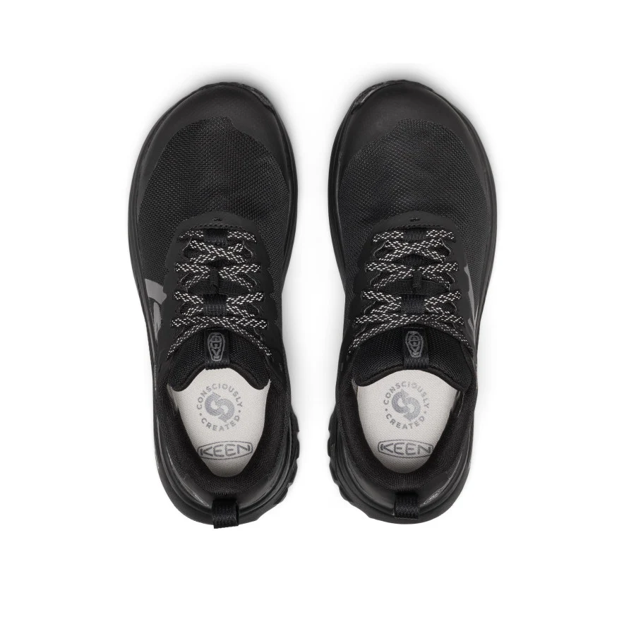 Women's Roam Waterproof Trail Running Shoe | Black/Black - Image 4