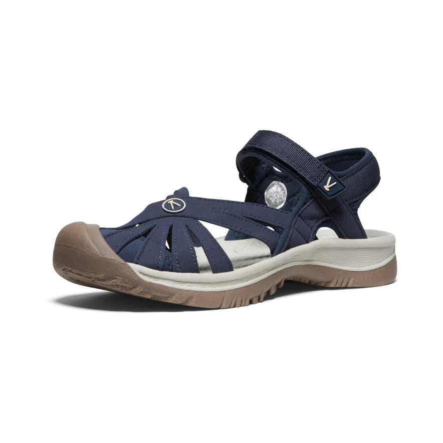 Women's Rose Sandal | Navy - Image 3