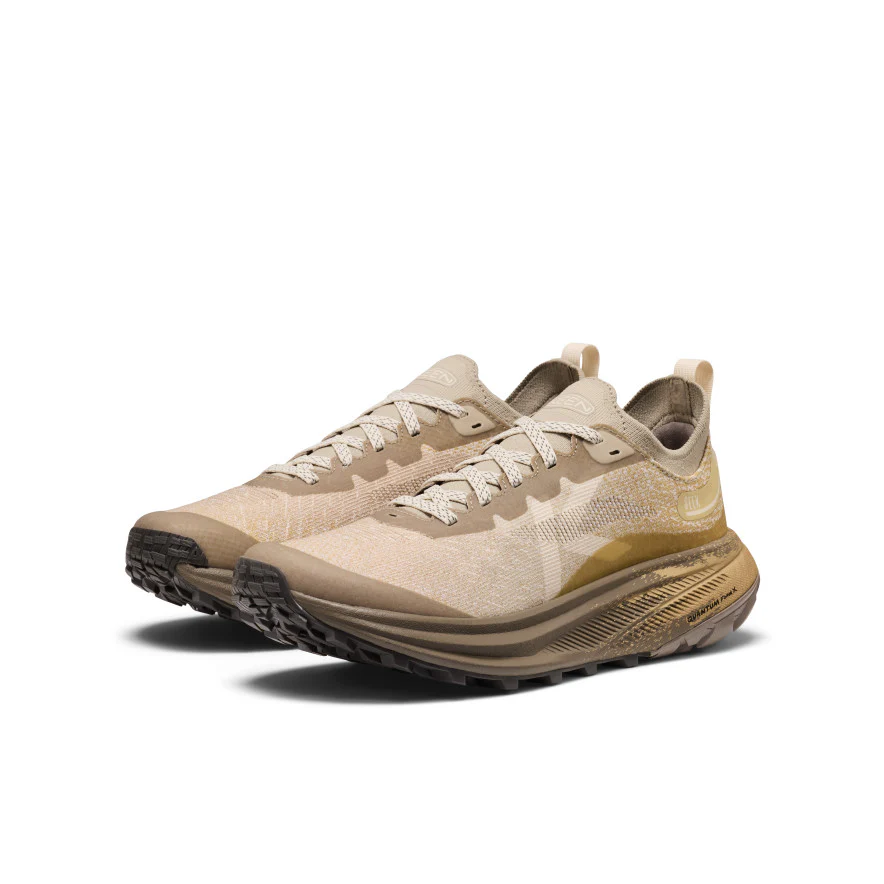 Women's Seek Trail Running Shoe  |  Abbey Stone/Gold - Image 2