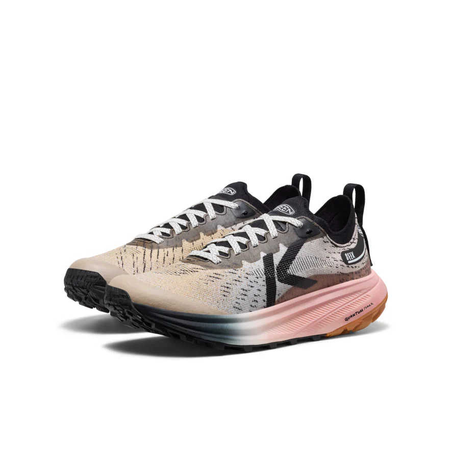Women's Seek Trail Running Shoe | Black/Sunset Sand - Image 2