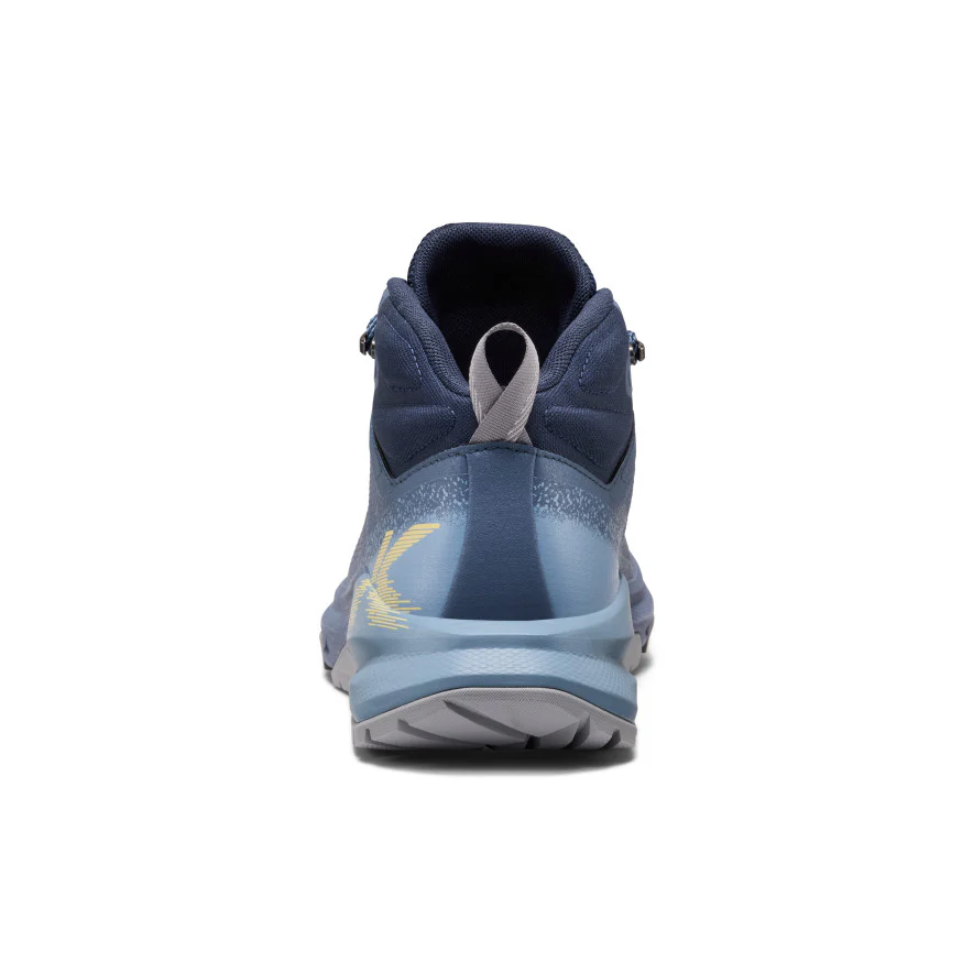Women's Targhee Apex Waterproof Hiking Boot  |  Vintage Indigo/Lemon Grass - Image 4