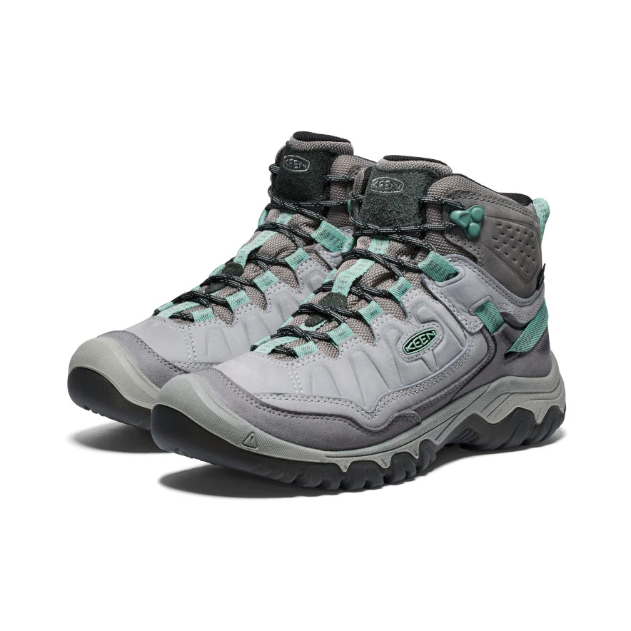 Women's Targhee IV Waterproof Hiking Boot | Alloy/Granite Green - Image 10