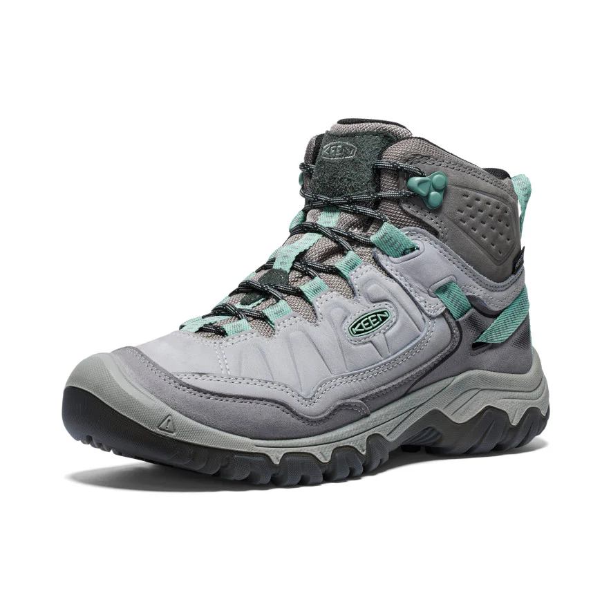 Women's Targhee IV Waterproof Hiking Boot | Alloy/Granite Green - Image 11