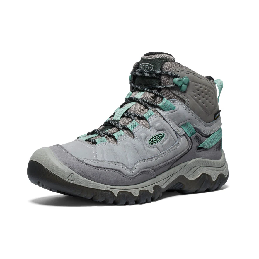 Women's Targhee IV Waterproof Hiking Boot | Alloy/Granite Green - Image 3