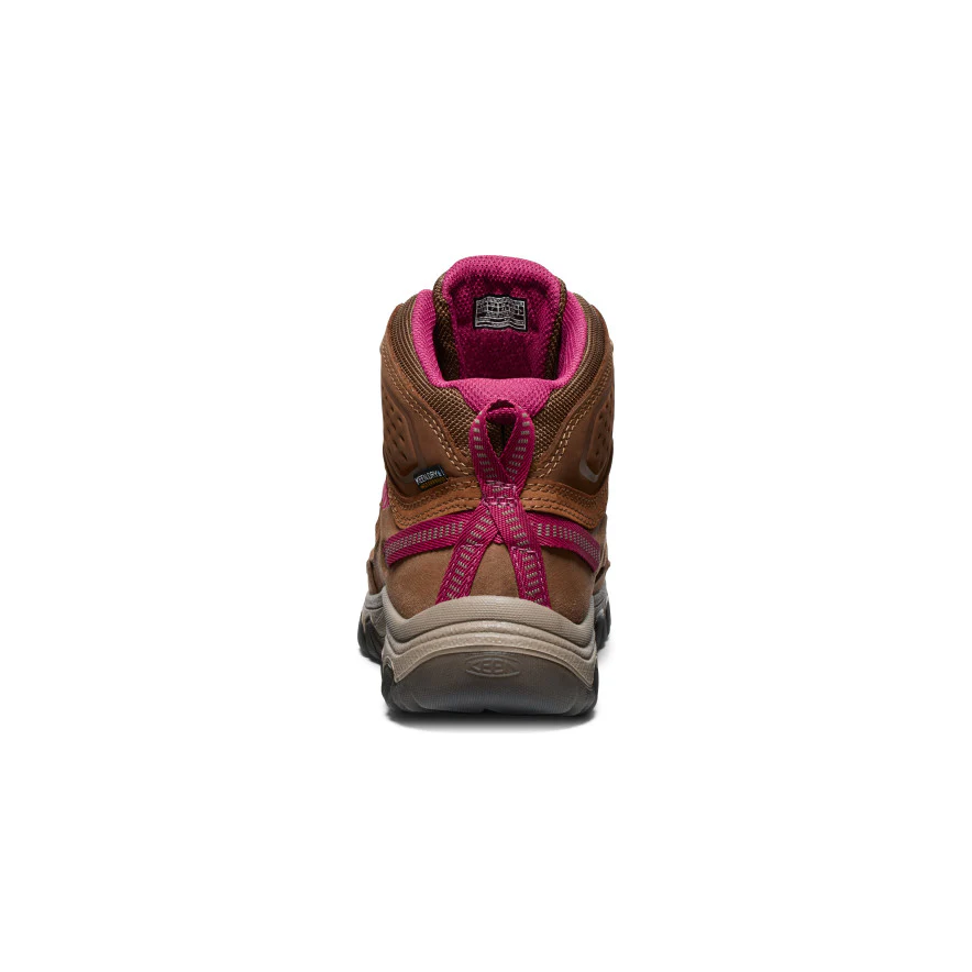 Women's Targhee IV Waterproof Hiking Boot | Bison/Beaujolais - Image 5