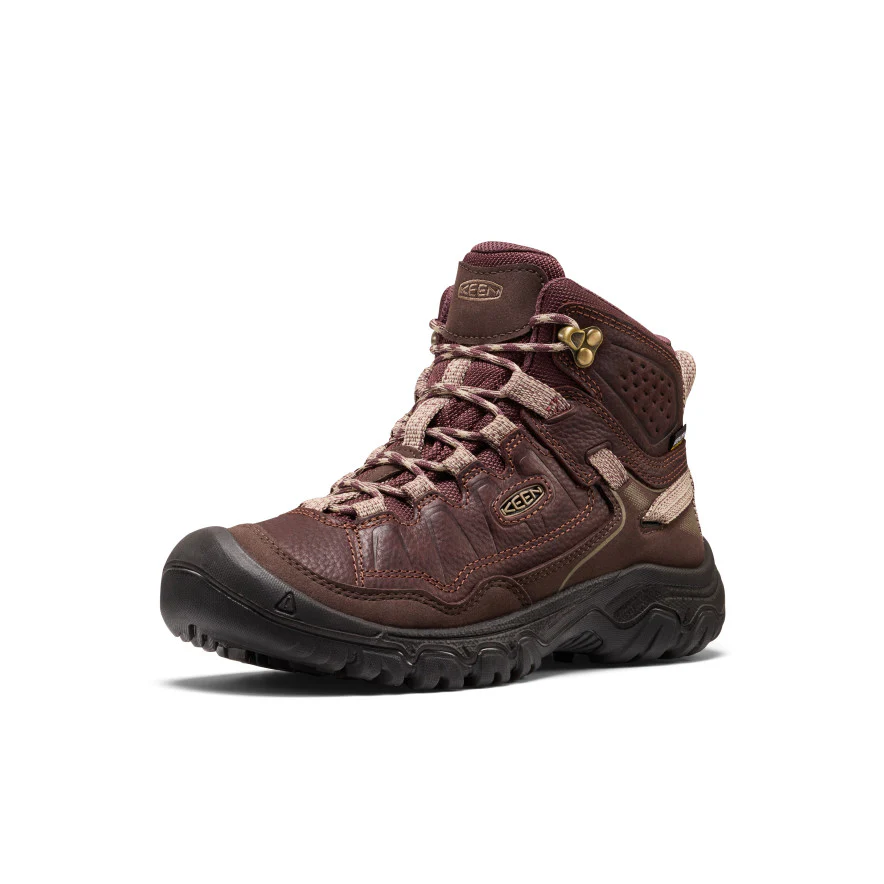 Women's Targhee IV Waterproof Hiking Boot  |  Tumbled Chocolate - Image 3