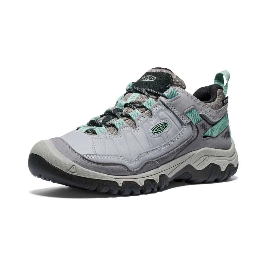Women's Targhee IV Waterproof Hiking Shoe | Alloy/Granite Green - Image 10
