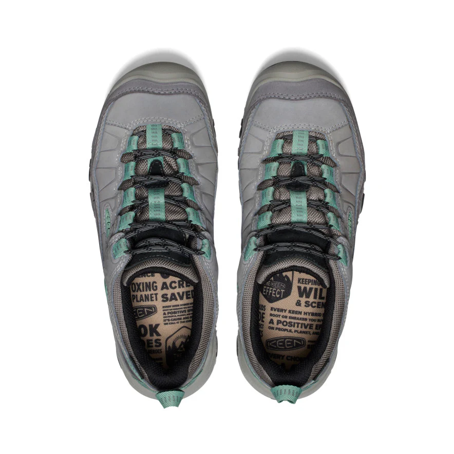 Women's Targhee IV Waterproof Hiking Shoe | Alloy/Granite Green - Image 4