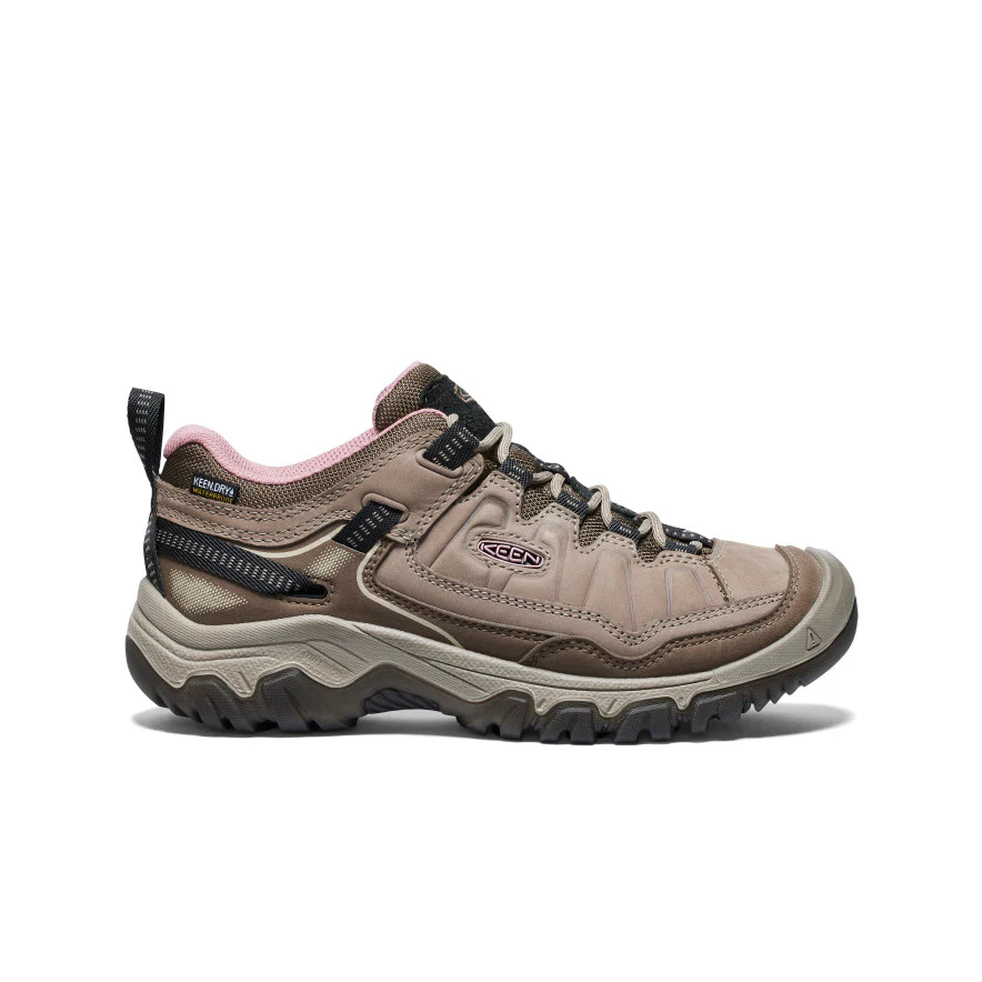 Women's Targhee IV Waterproof Hiking Shoe | Brindle/Nostalgia Rose - Image 14