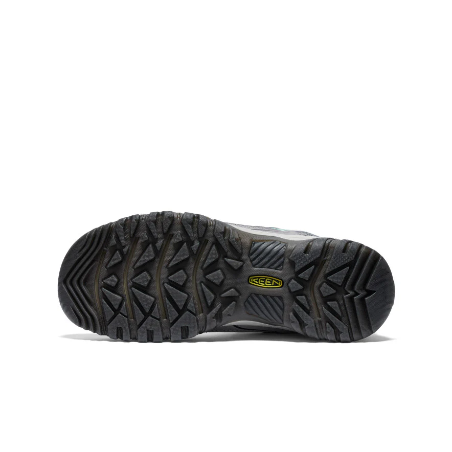 Women's Targhee IV Wide Waterproof Hiking Shoe  |  Alloy/Granite Green - Image 6