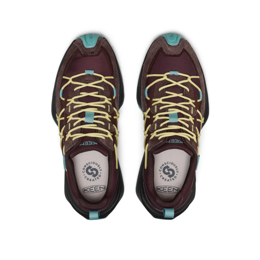 Women's UNEEK Trekker Sneaker  |  Huckleberry/Lemon Grass - Image 4