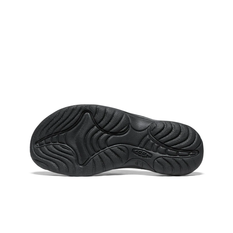Women's Waimea Leather Flip-Flop | Black/Black - Image 11