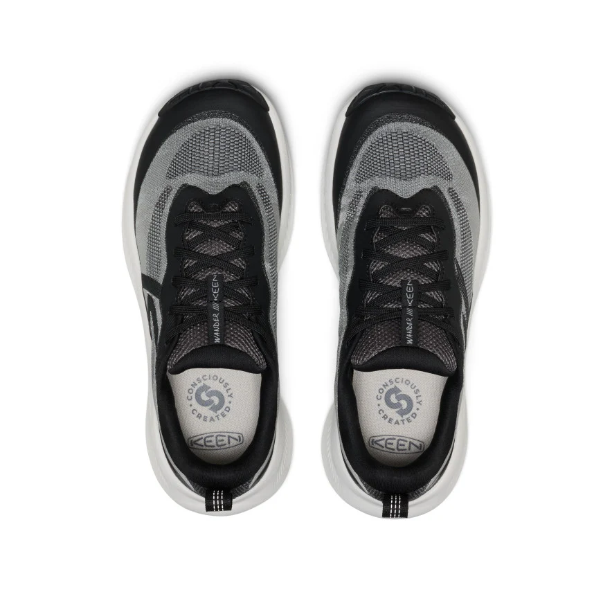 Women's Wander Trail Running Shoe  |  Black/Magnet - Image 5
