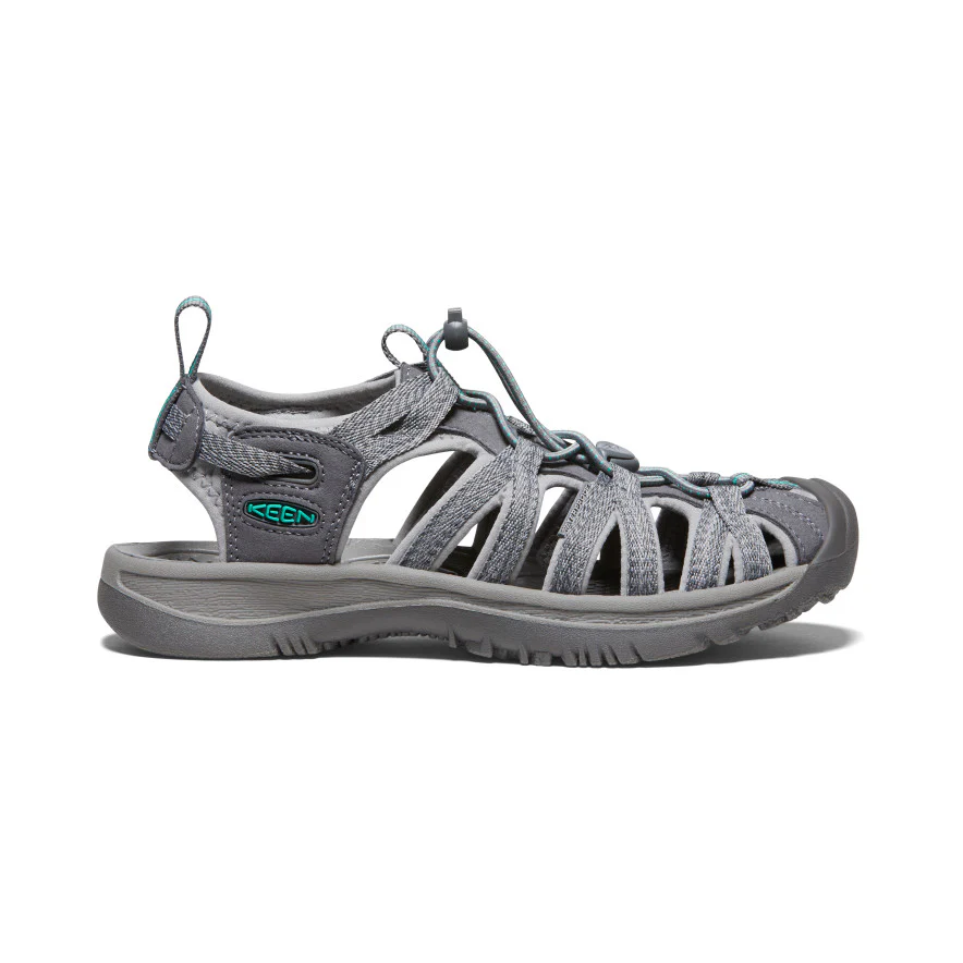 Women's Whisper | Medium Grey/Peacock Green - Image 10