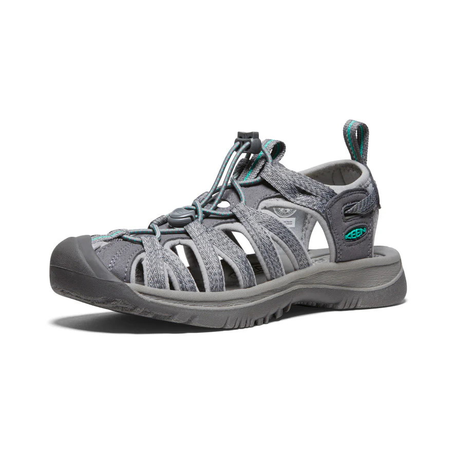 Women's Whisper | Medium Grey/Peacock Green - Image 12